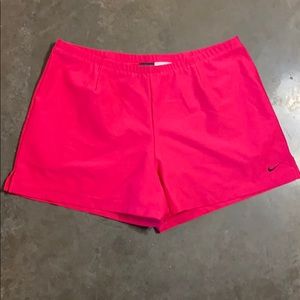 Nike hot pink shorts size 6